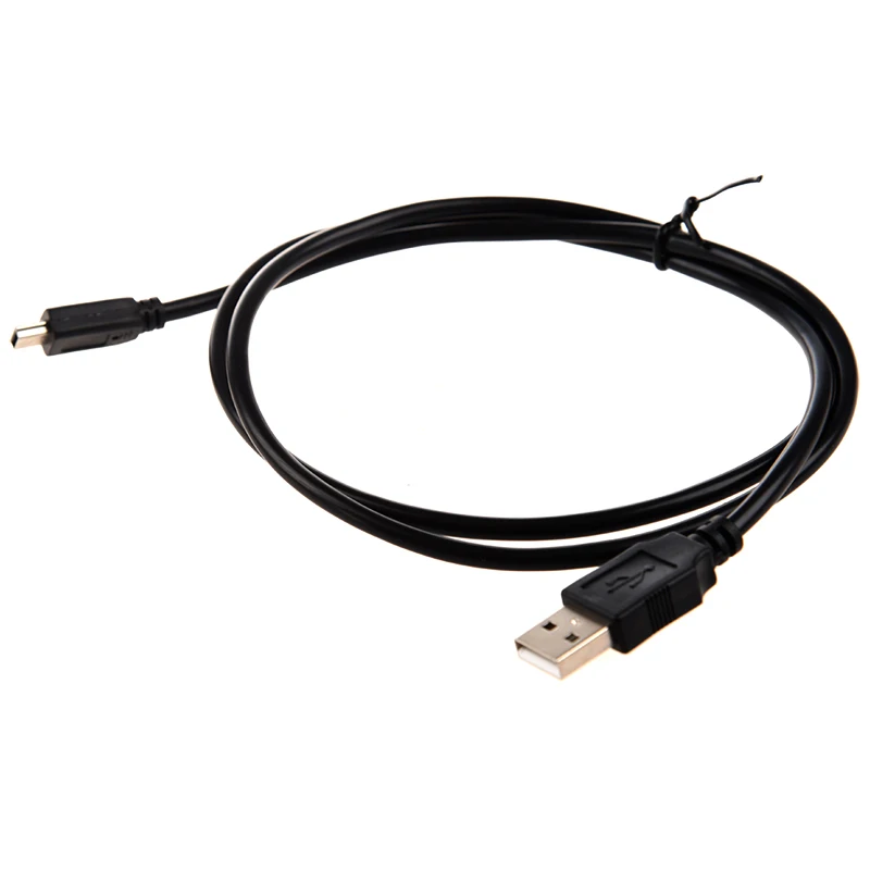 Usb type A Male/Mini-B Male Кабель, 5 Pin, черный, 3 фута#8