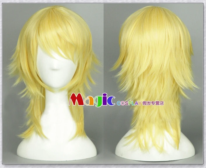 

Game Anime Akatsuki no Yona Zeno Golden Cosplay Wig Yona of the Dawn Yona Cosplay Synthetic Hair Halloween Role Play