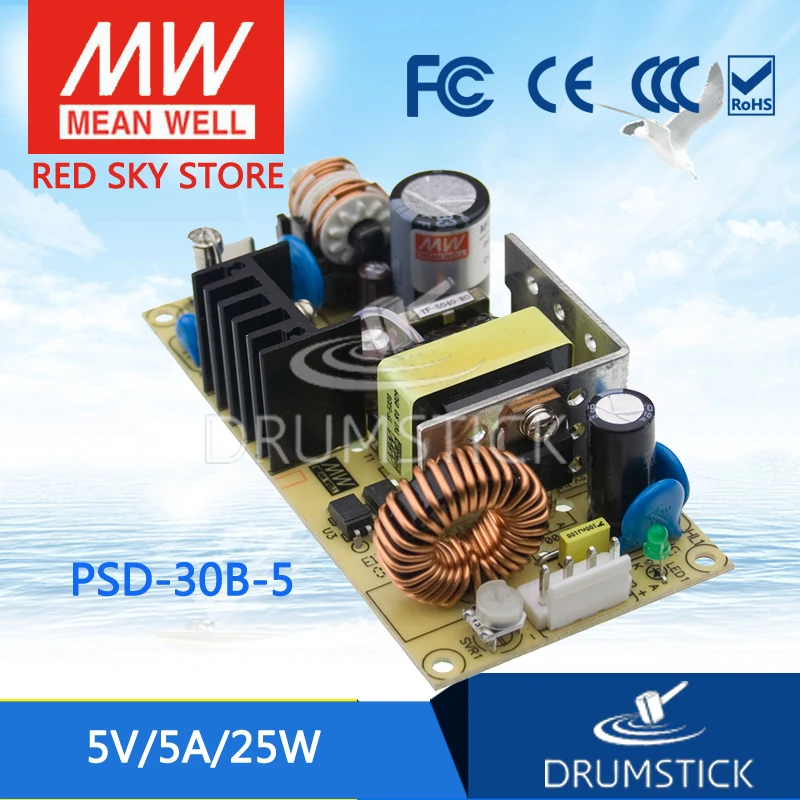 

Special Deal MEAN WELL PSD-30B-5 5V 5A meanwell PSD-30 5V 25W Single Output DC-DC Converter