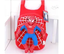 2016 Niños mochilas escolares para las niñas lindo oso de dibujos animados de spiderman infantil mochila para niños mochilas niños bolsos mochila infantil