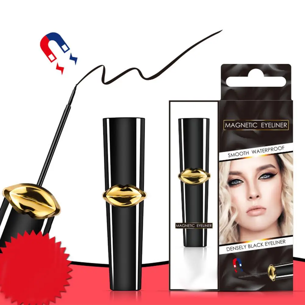 

Magnetic Liquid Eyeliner Waterproof Sweat-proof Fasts Drying Lasting Cosmetics