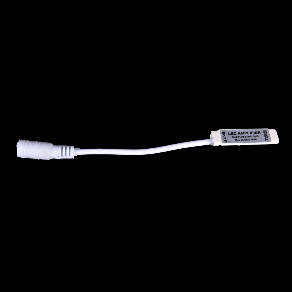 DC12V 12A мини RGB 3 * 4A для цвета 5050 3528 Светодиодная лента Белый светодиодный усилитель