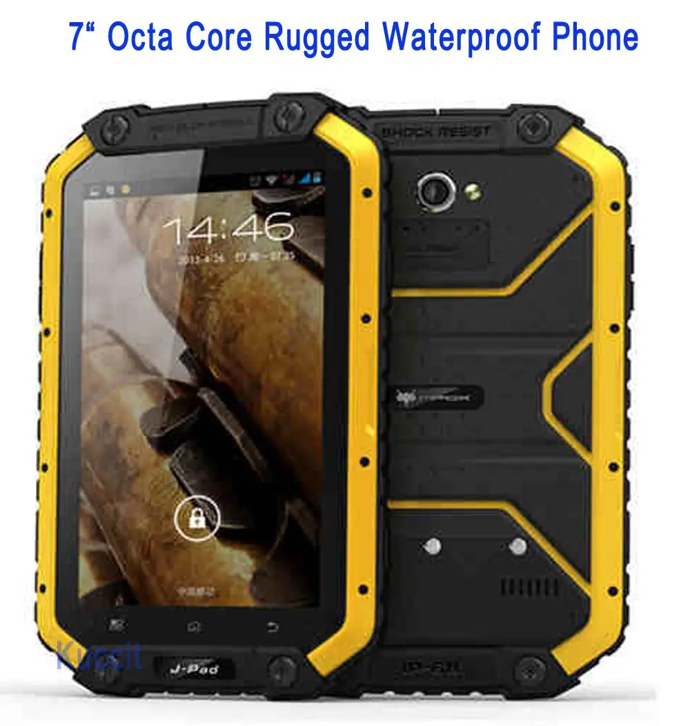 MFOX Pad MTK6752 Octa Core 7" PDA IP68 Rugged tablet PC waterproof