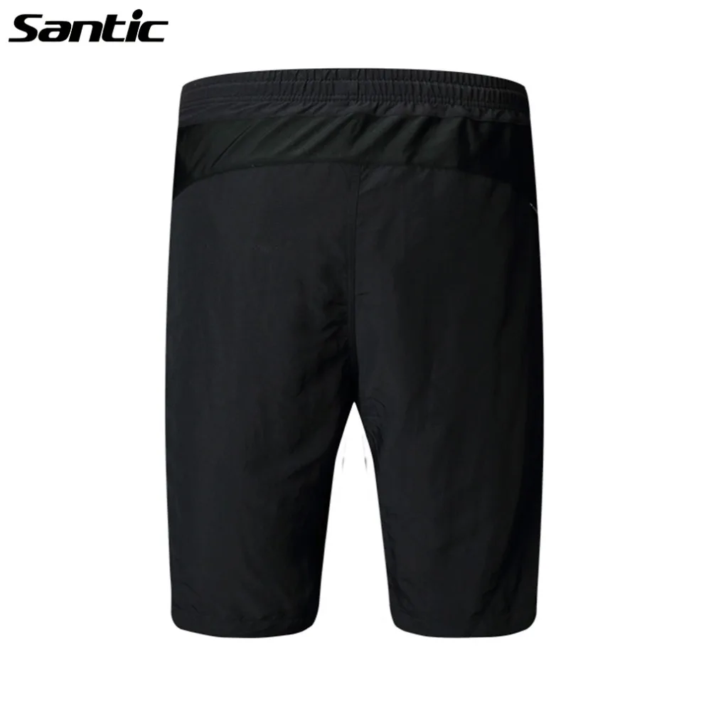 SANTIC 1/2 шорты для отдыха и велоспорта с 3D подкладкой, велосипедные шорты, спортивная одежда для горного велосипеда, дышащие шорты, свободная одежда для велоспорта