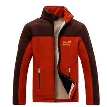 Высокое качество Мужская осень/зима утолщение бархат Тепловая Спортивная верхняя одежда куртки TR029