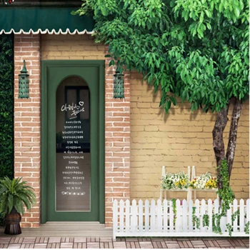 

DAWNKNOW Glass Door Vinyl Photography Background For Baby Tree New Fabric Polyester Backdrop For Wedding Photo Studio S458
