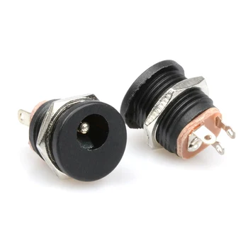 

2000PCS DC Power Socket Adapter 2.1mm x 5.5mm 5.5 * 2.1mm Type Supply Jack Socket Panel Mount plug DC Female Connector