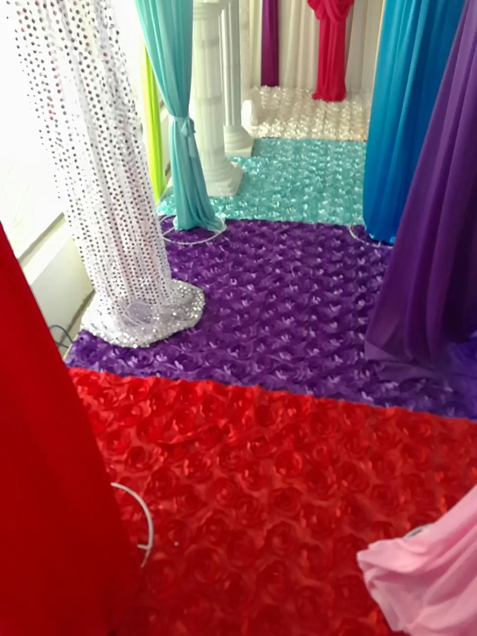 tapete de casamento, casamento 3D tapete do corredor