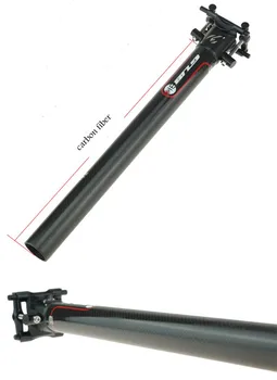 

New GUB mountain bike alloy+carbon seatpost Road carbon bicycle seatposts 27.2/30.9/31.6*350 mm MTB bike parts Free shipping