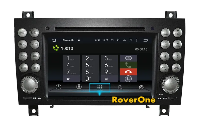 Best RoverOne Android 7.1 Car Multimedia Player Radio Stereo For Mercedes R171 SLK200 SLK230 SLK250 SLK280 SLK300 SLK350 W171 SLK55 4