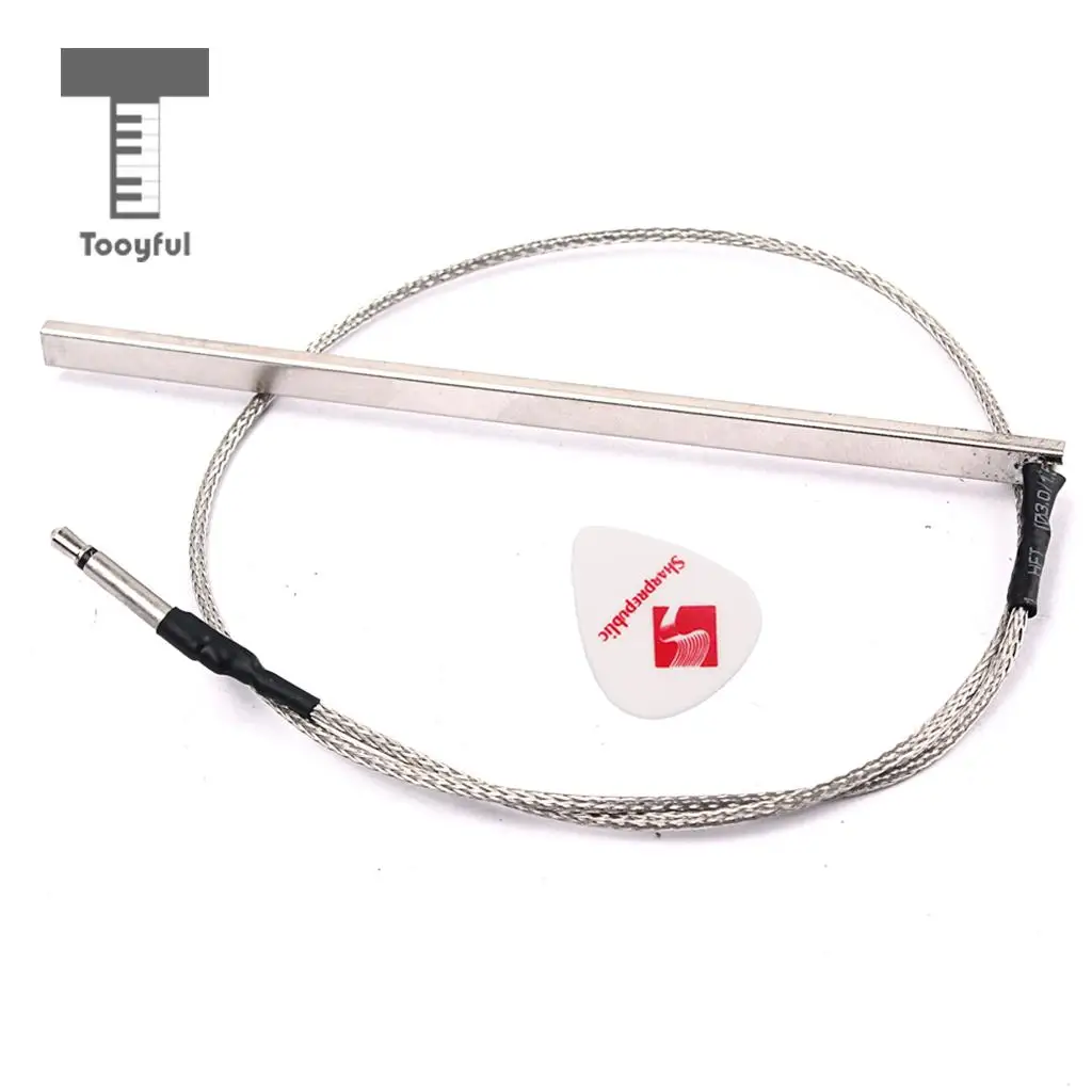 1x Sensitive Piezo Under-Saddle EQ Pre-Amp Pickup for Acoustic Guitar 96mm L