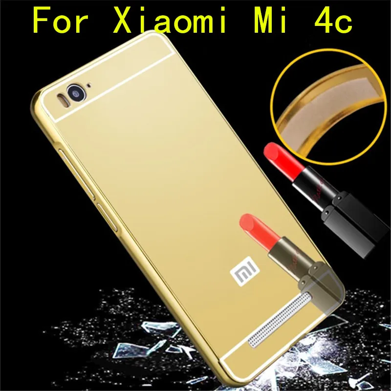 Buy Luxury Aluminum Case Plastic Mirror Case For