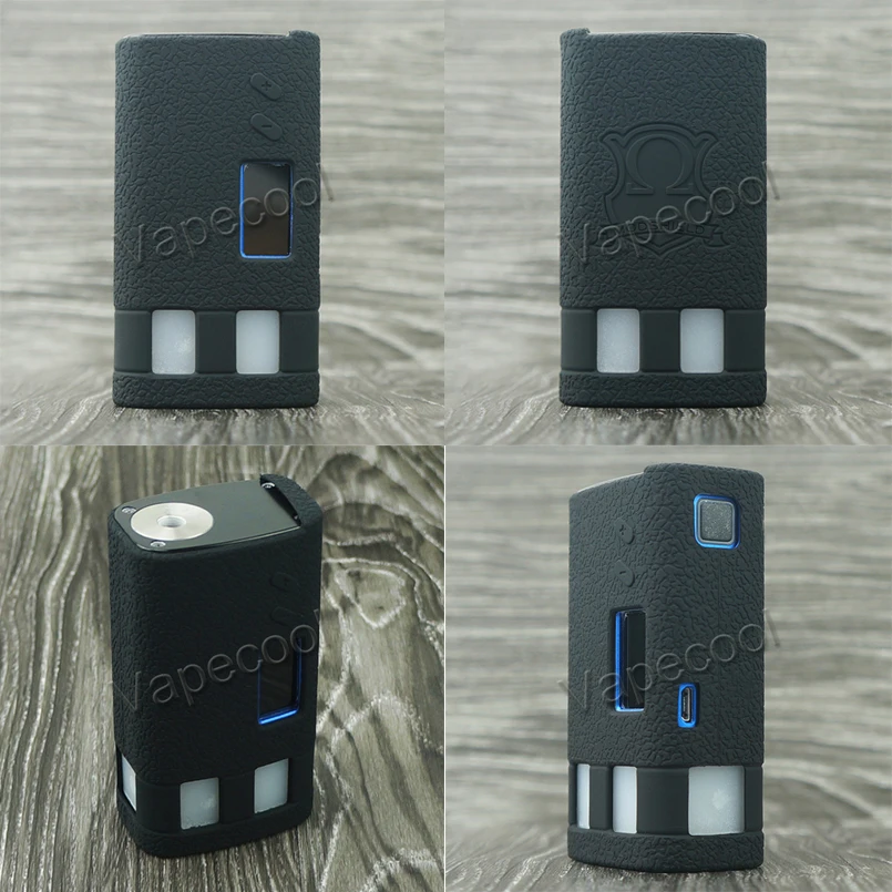 Sigelei fuchai GLO 230 Вт электронная сигарета двойной 18650 vape мод NON-SLIP текстура резиновый силиконовый чехол защитный чехол