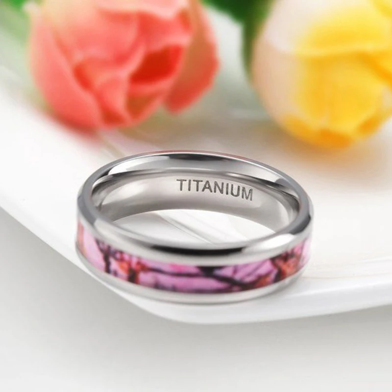 Женское кольцо из титана 6 мм|band package|band sportjewelry shoulder |