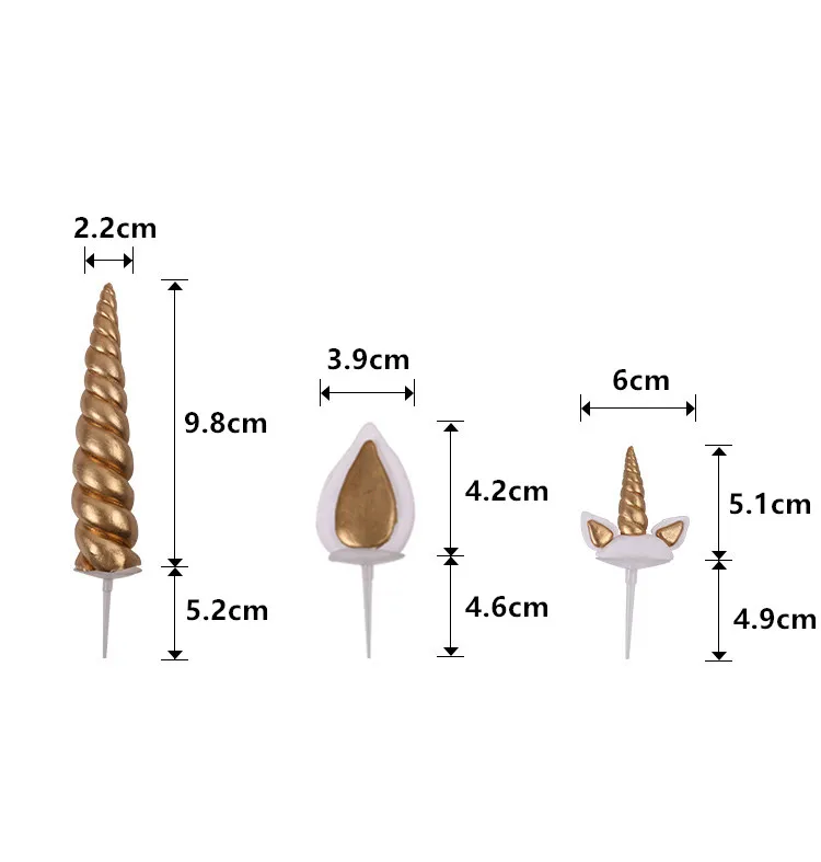Принадлежности для мероприятий, топпер для торта, выпечка, десерты, вечерние, на Хэллоуин, единорог, рога, для детей, для украшения торта на день рождения, вечерние принадлежности