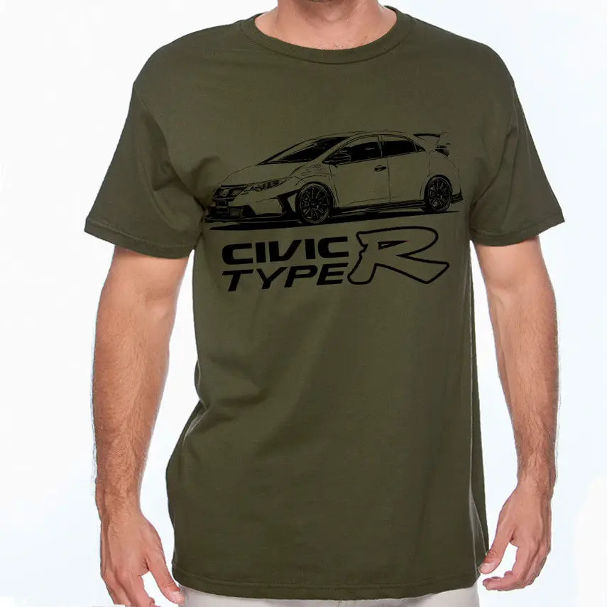 Мужская футболка Jdm Racings Civic Mugen Type R FK2 мягкая хлопковая Футболка S XXXL лето 2019|mens tee