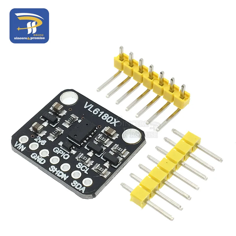 Модуль оптического датчика диапазона VL6180 VL6180X для Arduino IEC интерфейс 3,3 V 5V распознавание жестов