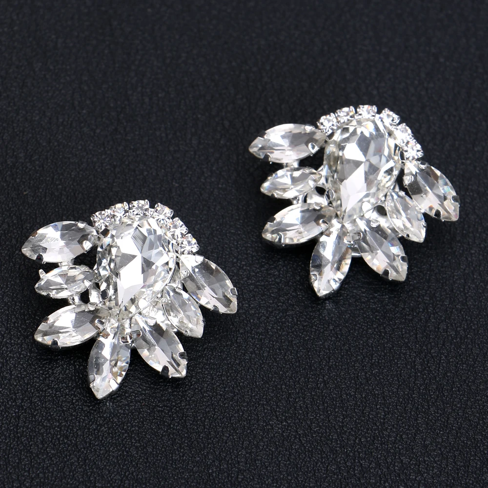 Nova Vintage Shoe Clips Rhinestone Wedding Bridal Sandal Boots High