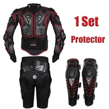 Herobiker Red font b motorcycle b font body armor motocross armour font b motorcycle b font