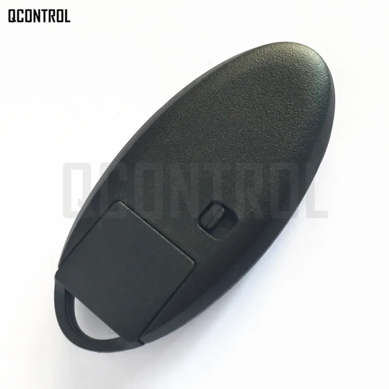 QCONTROL TWB1G662 умный дистанционный Автомобильный ключ костюм для NISSAN Micra Juke Note Leaf Cube Tiida 433,92 МГц FCC ID: CWTWB1U825