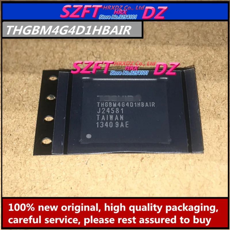 SZFTHRXDZ 100% Новый оригинальный THGBM4G4D1HBAIR BGA|Соединители| |