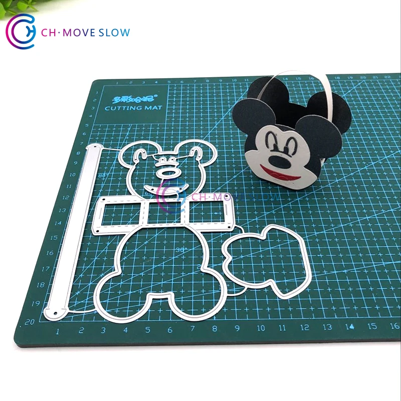 

CH Mickey Mouse Metal Cutting Dies For Scrapbooking DIY Cards Album Decoration Embossing Hands-on DIY Album Dies