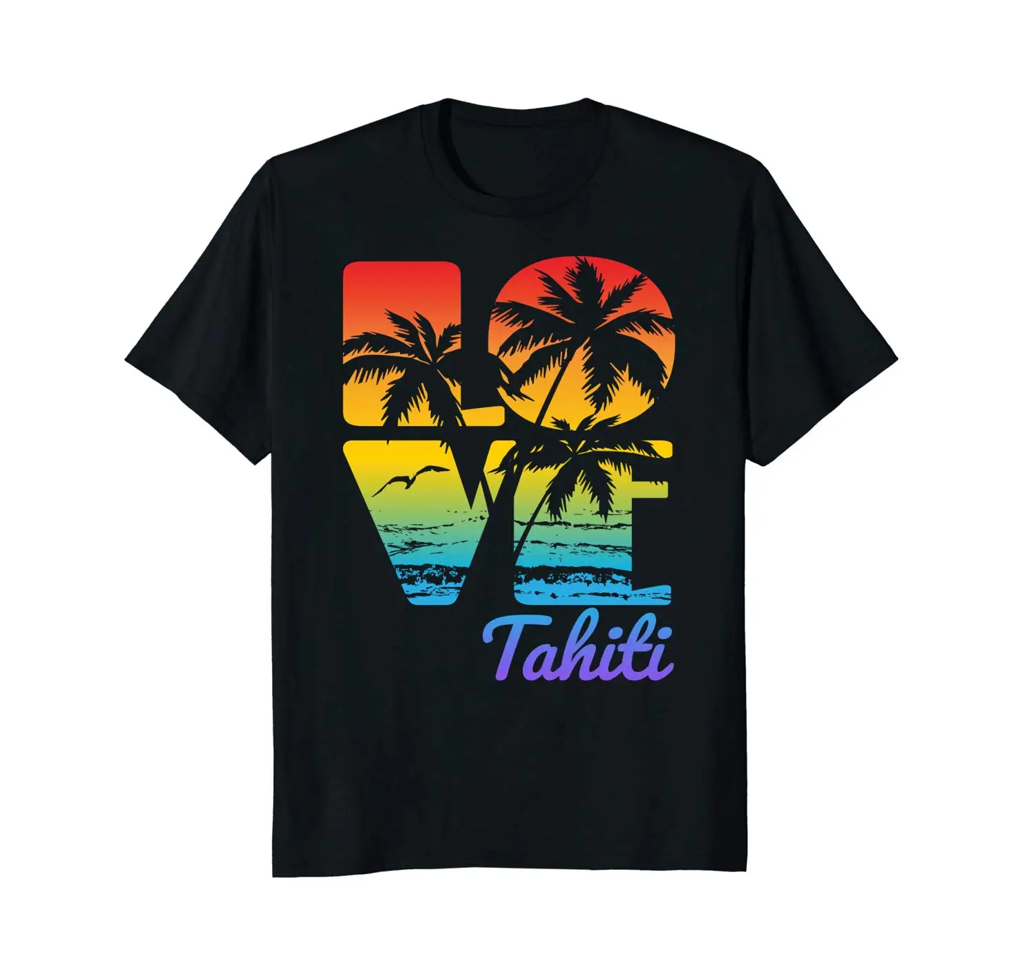 

Tahiti Love T-Shirt Short Sleeve Discount 100 % Cotton T Shirt Cool T-Shirts Designs Best Selling Men