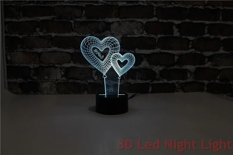 Чердачное украшение комнаты 3D освещение Led Nite Lite с сертификатом RoHS YJM-2903