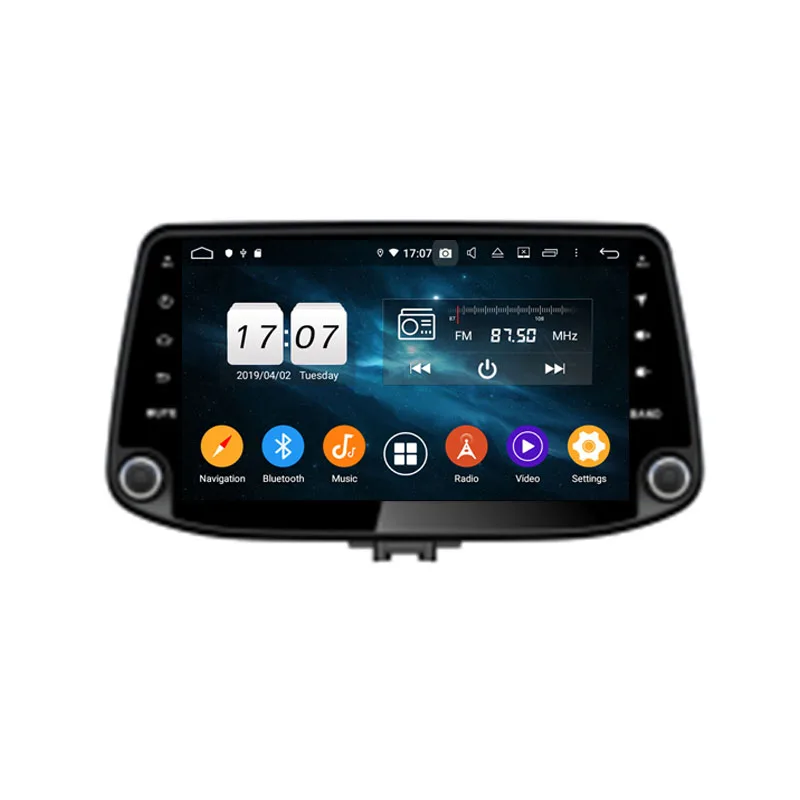 

ROM 64G Android 9.0 For Hyundai I30 2017 Octa Core PX5 Car DVD Multimedia Player GPS Navigation Auto radio dvd player