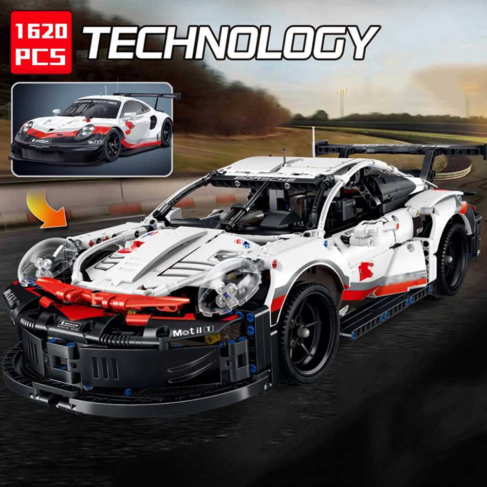 1620Pcs Technic City Super Racers Cars Speed Champions Racing Supercar Building Blocks Compatible Legoings Bricks Model Toys