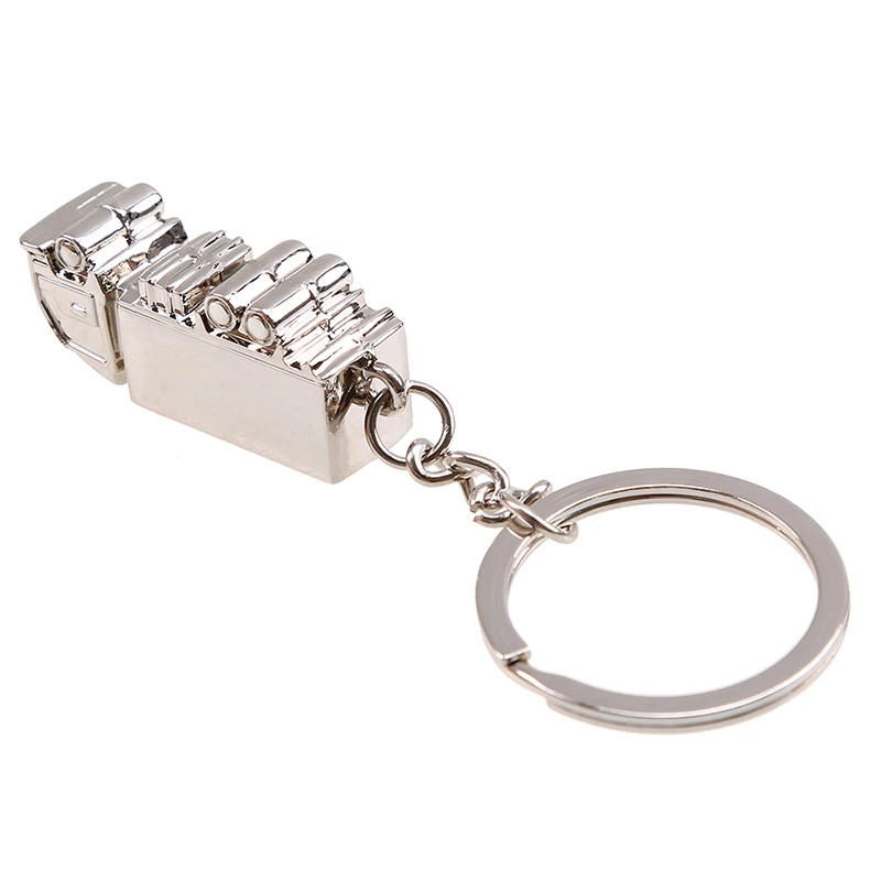 Silver Truck Key Chain