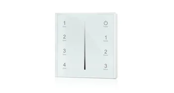

Touch Panel 4 Zone Single color DMX512 Master & RF Remote T11-1