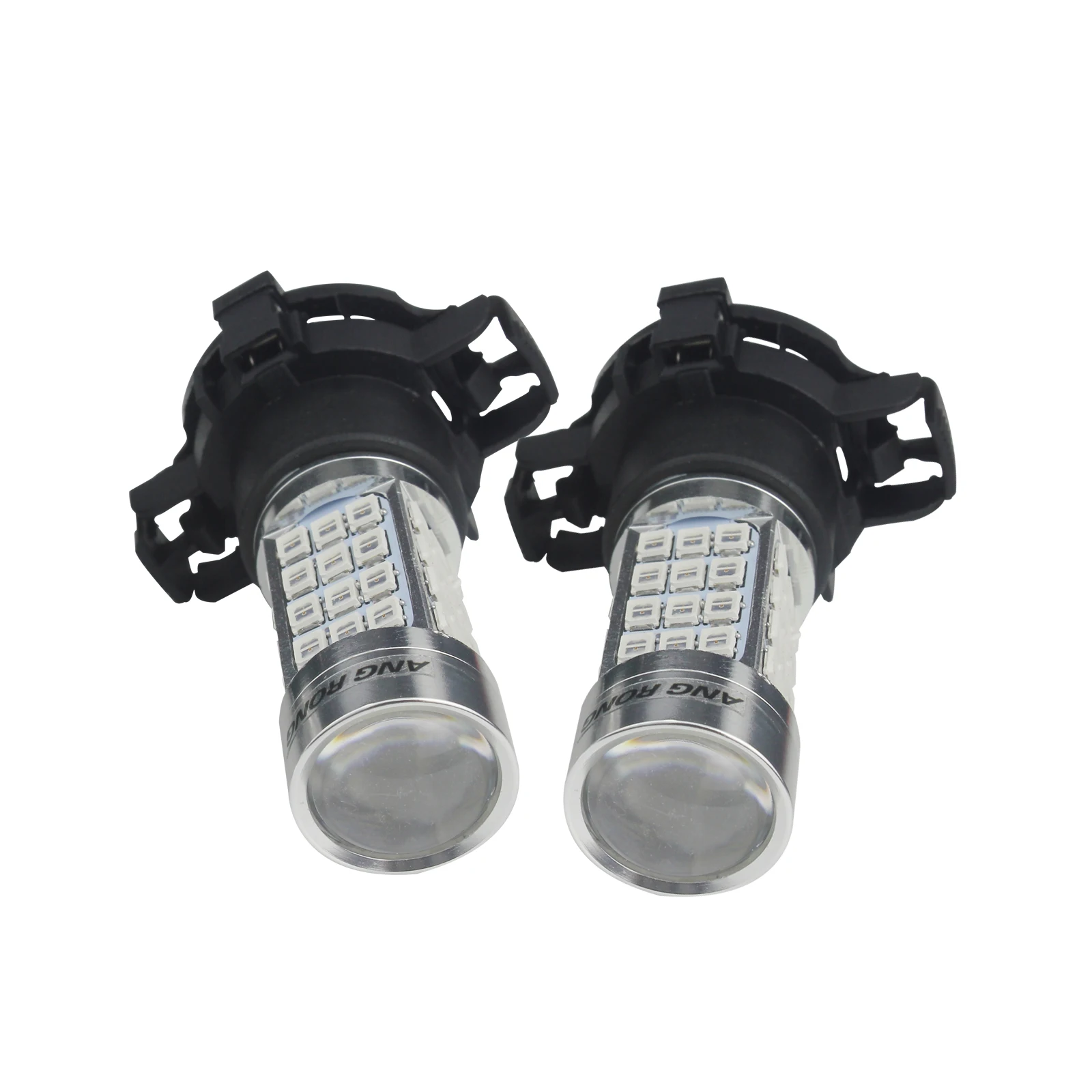 ANGRONG 2x Янтарный PY24W PSY24W светодиодный поворотный сигнал 45 Вт DRL для Audi Benz BMW