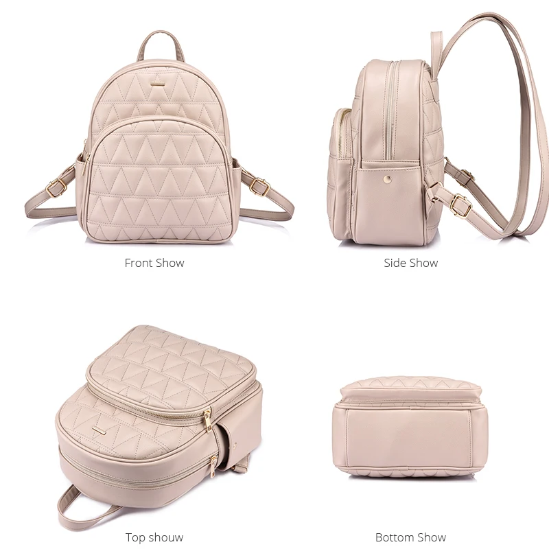 LOVEVOOK маленький женский рюкзак, мини-школьная сумка для девочек-подростков, искусственная кожа, Противоугонный повседневный рюкзак для путешествий