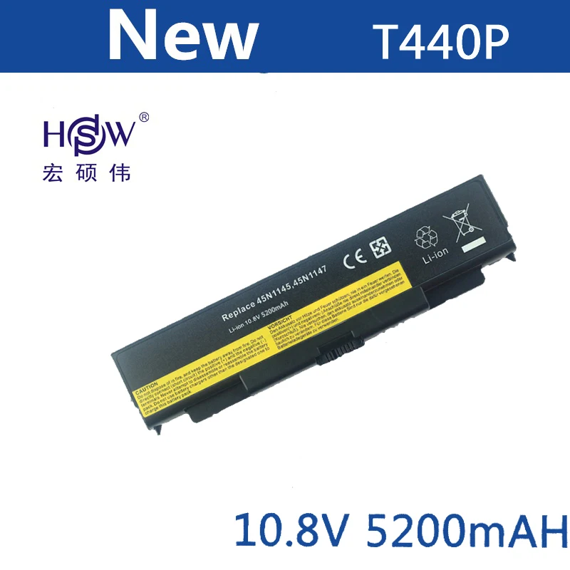 

HSW Replacement for LENOVO ThinkPad T440p T540p L440 L540 W540 45N1145 45N1147 45N1149 45N1151 45N1153 Laptop Battery bateria