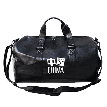 

Portable Women Travel Shoulder Bag Ladies Fashion Letter China Weekend Duffel Bags Men Large Luggage Bag Casual Travel Handbags