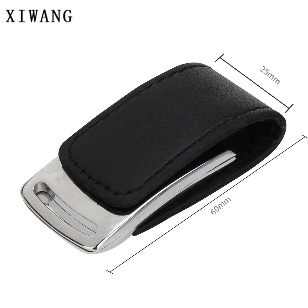 

leather metal key chain usb flash drive 4GB 8GB pen drive 16GB pendrive 32GB 64GB usb 2.0 creative usb memory stick wedding gift