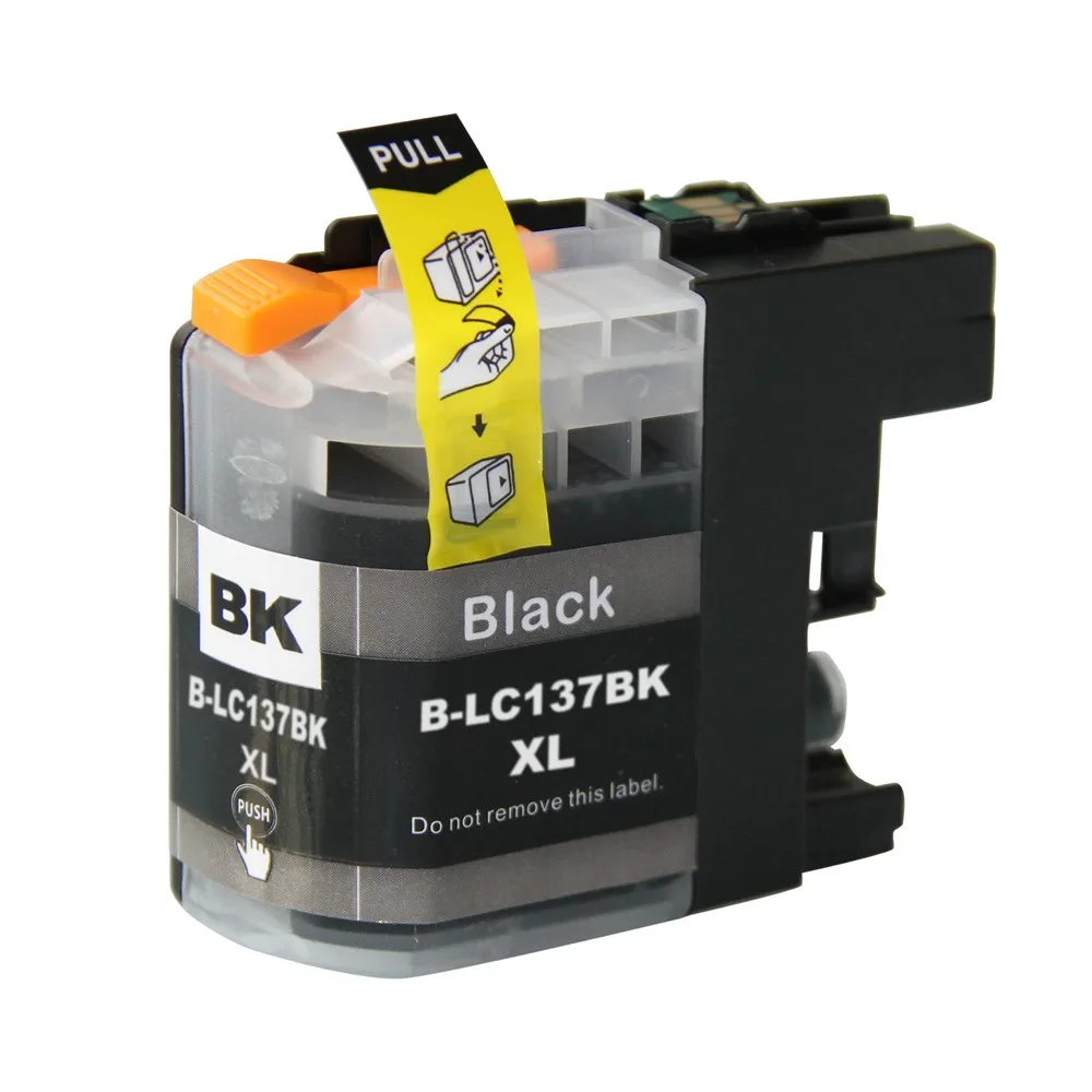 5x Ink Cartridge For LC137 Black For Brother MFC J4410DW MFC J4510DW 