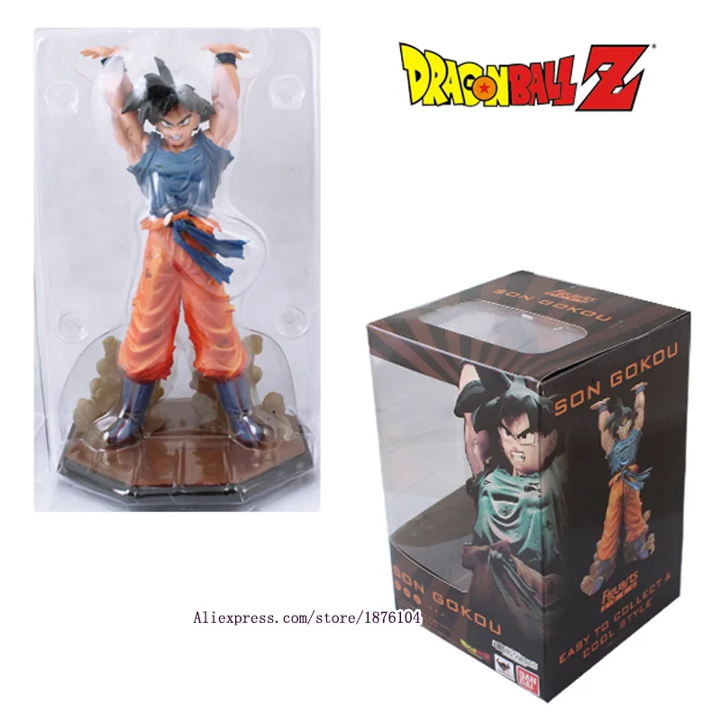 16см Аниме Dragon Ball Z Сын Гоку Генки бомба фигурку Brinquedos Dragon Ball фигурка Детские игрушки Juguetes