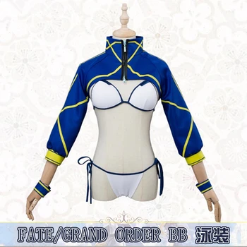 

[STOCK] 2018 Anime Fate Grand Order Mysterious Heroine X Alter Swimsuit Cosplay Costume For Halloween Carnival Free Shipping New