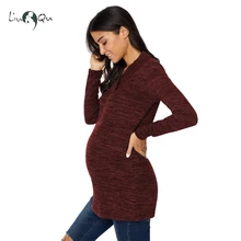 Свитер для беременных; женские вязаные пуловеры; свитер для беременных; зимняя одежда для беременных; Ropa Embarazada Invierno; Свободный теплый топ
