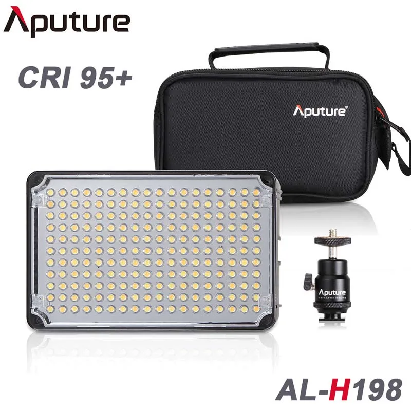 

Aputure Amaran AL-H198 CRI 95+ On Camera Led Video Light for Canon Nikon Sony Panasonic Camcorders