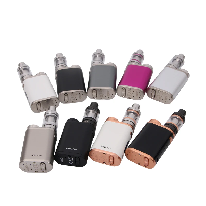 100% оригинал Eleaf iStick Pico 75 Вт 4 мл/2 мл с баком Melo 3 mini и melo обновляемая прошивка