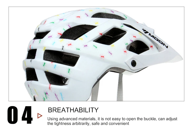 MOON велосипедный шлем MTB Велосипедный Спорт Безопасность Сверхлегкий шлем внедорожный супер горный велосипед велосипедный шлем для улицы