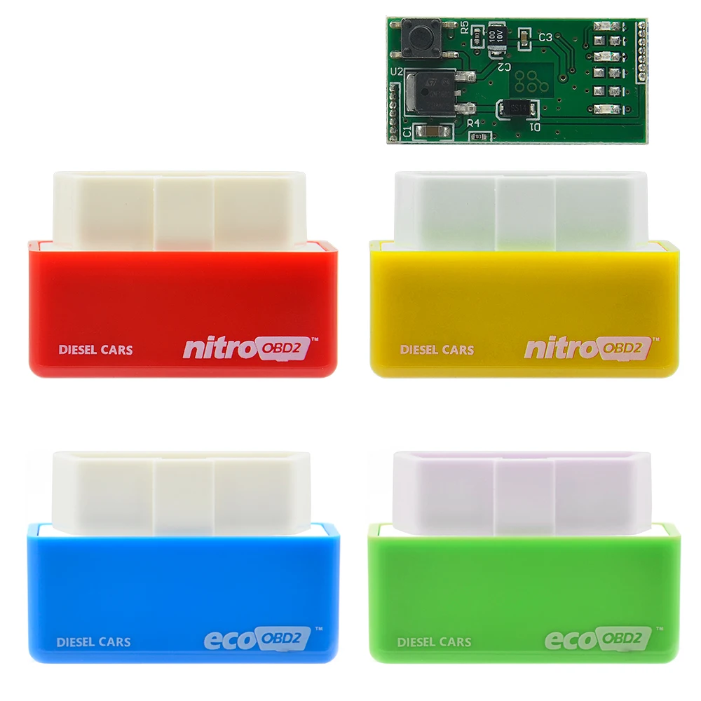 NitroOBD2 полный чип тюнинг BoxGreen EcoOBD2 экономичный чип Тюнинг OBD Автомобильный экономия топлива Eco OBD2 для Автомобили, работающие на бензине экономия топлива 15