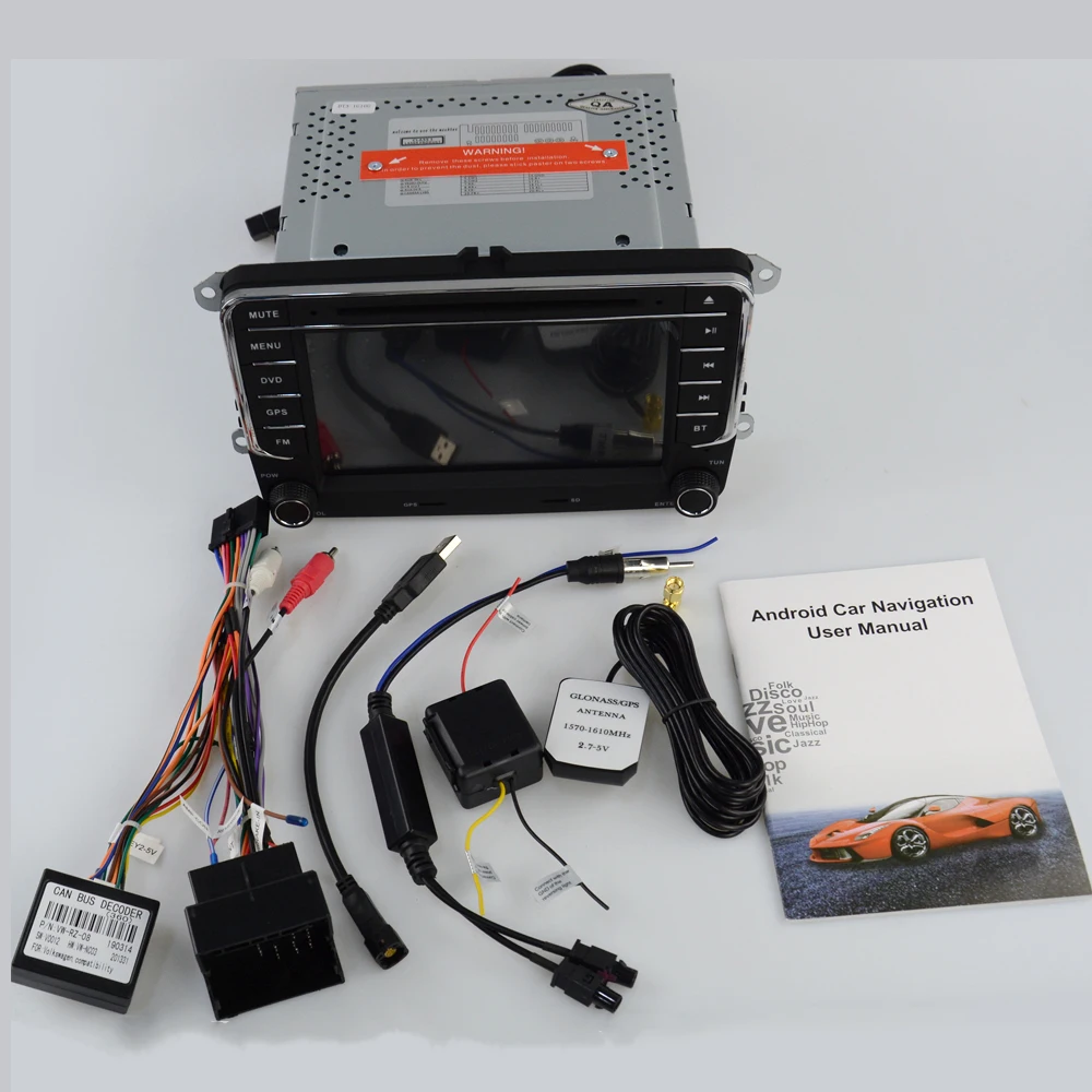 Sale EKIY Android 9.0 Car DVD Multimedia Player 2 Din Auto Radio Stereo For VW Passat b6 Seat Leon 2 Altea Toledo Skoda GPS Audio 2