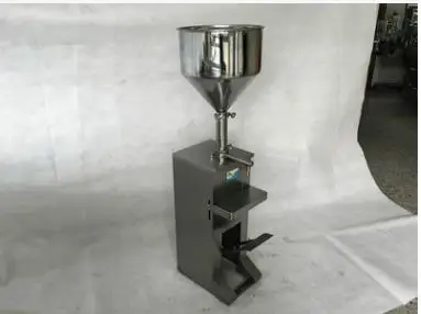 

Vertical type 100 Ordinary foot filling machine Foot paste filling machine Stainless steel manual filling machine