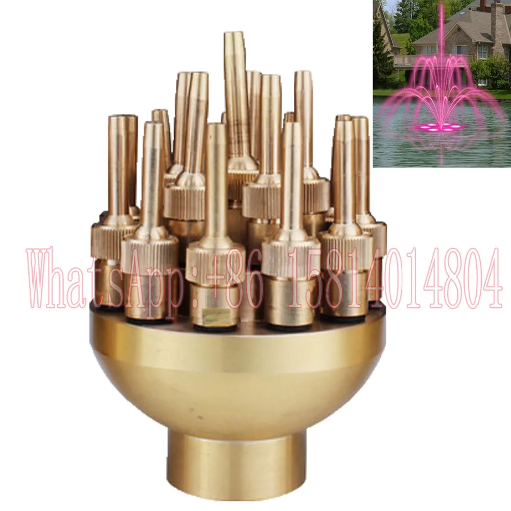 

1" DN25 adjustable Fountain nozzle,Fountain Sprinkler,Pond Sprinkler nozzle,landscape sprinkler,Music Fountain