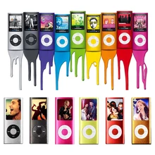 2016 Hot Selling Slim MP3 MP4 Music Player 1 8 inch LCD 32GB Memory Screen FM