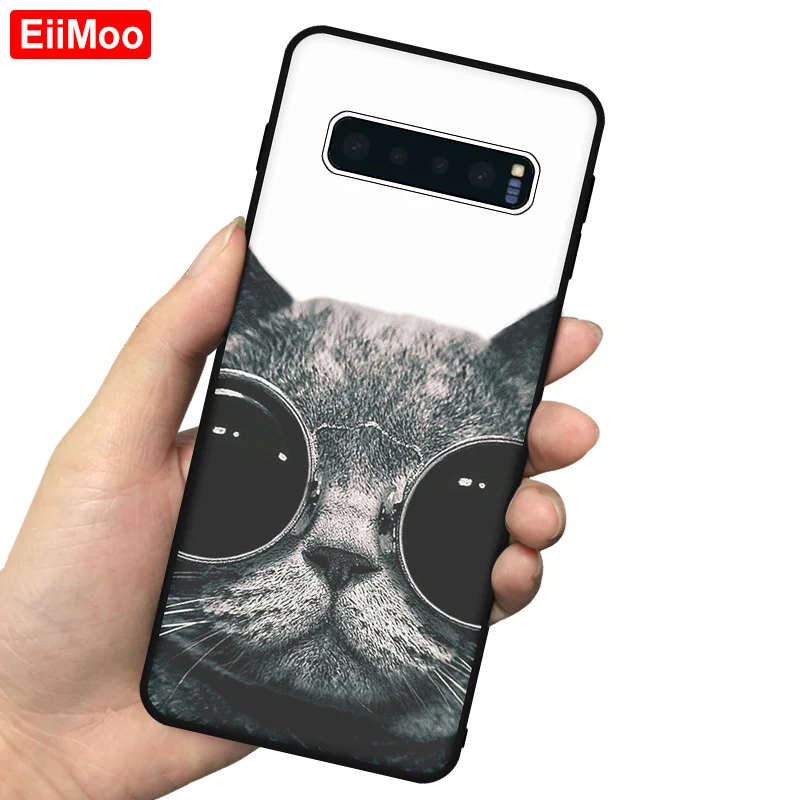 EiiMoo чехол с 3D рисунком для samsung Galaxy S10 S10e S10Plus Чехол Мягкий силиконовый чехол для samsung Galaxy S10 Plus 5G E чехол - Цвет: 33